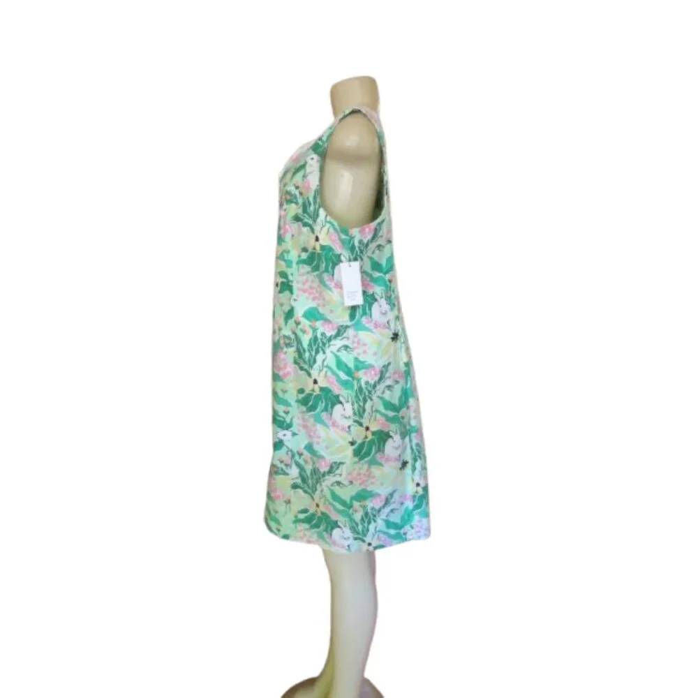 New w Tags, Crown & Ivy Bunny Floral Sleeveless Dress Size 16 - Picture 5 of 8
